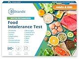 5Strands Food Intolerance Test, 640+ Items Tested, Food Sensitivity at Home Test Kit for Adults & Kids, Accurate Hair Analysis, Results in 5 Days