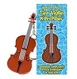 World's Smallest Violin - Mr Krabs Sad Music from SpongeBob - Exclusive License - Pocket Sized Tiny Violin Keychain Symphony of Empathy