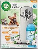 Air Wick Automatic Spray Starter Kit Fresh New Day Pet Fresh Cotton, Air Freshener, Essential Oils