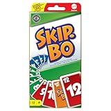Mattel Games, Skip-BO Card Games for Ages +7, Card sequencying Family Game from UNO Creators, 52370, Display