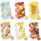 SCENTORINI Wax Melts, Fall Scented Wax Melts, 6 Pack, Cinnamon Roll, Salted Caramel Cream, Marshmallow Dreams, Sicilian Lemon, Golden Apple, Vanilla Cake