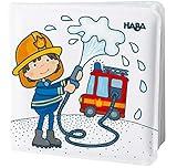 HABA Magic Color Changing Bath Book: Fire Brigade, Bath Toys for Toddlers, Water Toys for Toddlers 1-3 & Water Table Accessories