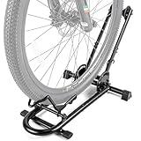 KONG MING CAR Indoor Bike Floor Stand - Bike Stand Rack for Garage/Home - Bike Storage Bicycle Parking Rack Fit 26”-29” Mountain Road Bikes