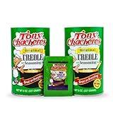 Tony Chachere's Creole and Cajun Seasoning Canisters (2 Pack + Packet) (2 Pack, Original)