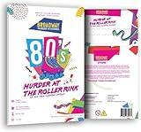 80s Murder at The Roller Rink | Murder Mystery Game for Teens and Adults | Flexible 4-20+ Players | Physical Game Kit | Updated 2025