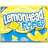 Lemonhead Ropes, Candy, Lemon, Tart and Citrusy, Soft and Chewy, 9 oz