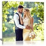 GMissT Canvas Prints With Your Photos - Personalized Pictures On Canvas Custom Poster for Home Decor - Floating Frames & Gift Wrapping Available