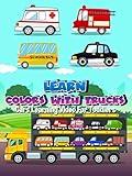 Learn Colors With Trucks Cars Learning Video For Toddlers