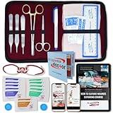 Suture Kit for Medical Students + Access to The Apprentice Academy's in-Depth Online Suturing Course. Course & Practice Kit Designed by an Experienced Surgeon