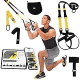 TRX PRO3 Suspension Trainer System, Durable Design for Cross-Training, Weight Training, HIIT Training & Cardio, Includes 3 Anchor Solutions for Indoor & Outdoor Home Gyms