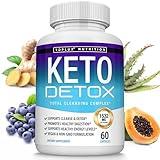 Toplux Keto Detox Pills Advanced Cleansing Extract – 1532 Mg Natural Acai Colon Cleanser Formula, Flush Toxins & Excess Waste, for Men Women, 60 Capsules, Supplement