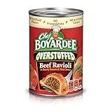 Chef Boyardee Overstuffed Beef Ravioli, 15 oz, 12 Pack