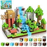 ToyUnited Magnetic Blocks-100PCS Magnetic Building Blocks Magnet Cube Toys Stacking, Build Forest World Set, STEM Montessori Sensory Toys for Kids Boys Girls Age 3 4 5 6 7 8 9 10 Easter Birthday Gifts