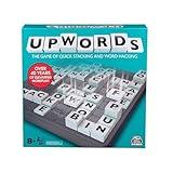 Spin Master Games, Upwords, Classic Word Game with Stackable Letter Tiles, Family Board Game, Crossword Activity, 1-4 Players, for Ages 8 & Up