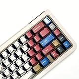 ULTRAEQUIP PBT Keycaps Japenese Manga Anime Style 141 Keys Cherry Profile Dye Sub Retro Keycaps for Mechanical Keyboard (Color Mixed)