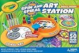 Crayola Spin & Spiral Art Station Deluxe, DIY Crafts, Toys for Boys & Girls, Gift, Ages 6, 7, 8, 9