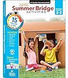 Summer Bridge Activities 2nd to 3rd Grade Workbooks, Activity Book With Math, Reading Comprehension, Science, Fitness, Social Studies, Writing Practice, and Flash Cards
