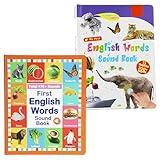 First English Words Sound Book, My First English Sound Toy – 470+ Words, 21 Themes, Fun Word Game , Juguete Educativo for Educational Language, Alphabet Sound Book, Speak and Spell (Two-Book Set)
