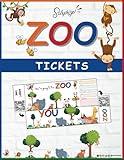 Surprise ZOO Tickets: 70+ Zoo tickets awaiting to surprise your kid and his friends | Zoo Adventure for kids | Ideal Birthday Gift Coupon | Made for ... (Scavenger Hunt for Kids from Itz for Kidz)