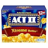 ACT II Xtreme Butter Microwave Popcorn, 12 ct, 33.01 oz