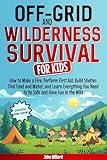 Off-Grid and Wilderness Survival for Kids: How to Build a Fire, Perform First Aid, Build Shelter, Find Water, and Gain All the Skills You Need to Be Safe and Have Fun in the Wild