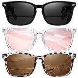 Ougenni Sunglasses Womens Trendy Classic Retro Style Polarized Sunglasses for Women and Men UV Protection