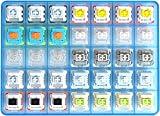 LEOBOG Keyboard Switches Tester, Nimbus Barbie Graywood V3 SpaceCrystal Reaper Starvector Iceblue Crystal Block V2 Rambo 3/5 Pins Mechanical Keyboard Switches Sample Pack for MX Mechanical Keyboard