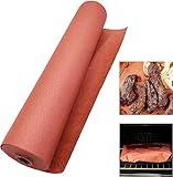 UDAREIT Butcher Paper for Smoking Meat Pink Butcher Paper Roll Unwaxed 12 Inch x 60 Feet, BBQ Peach Wrapping Paper for Smoking Meat, Brisket, Crawfish Boil, or Table Runner (R12)