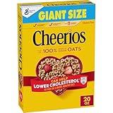Cheerios, Heart Healthy Gluten Free Breakfast Cereal, Giant Size, 20 oz