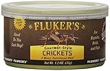 Fluker's Gourmet Canned Food for Reptiles, Fish, Birds and Small Animals, Crickets, 1.2 oz