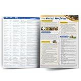 Herbal Medicine Chart 140 Herbs - 9"x12" Herbal Spice Knowledge Chart - Holistic Herbal Guide to Health & Wellness - Holistic Medicine Cabinet Spice Dictionary - Medicinal Herbal Reference Guide