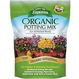 Espoma Organic Potting Soil Mix - All Natural Potting Mix for All Indoor & Outdoor Containers Including Herbs & Vegetables. for Organic Gardening, 4qt. Bag. Pack of 1