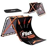Flick Urban Skills Trainer - 4-in-1 Soccer Rebounder Board, Rebound Net, Target Net and Passing Tunnel - Soccer Practice Equipment Designed to Improve Your Soccer Training