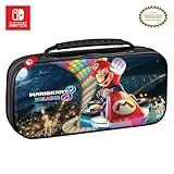 Game Traveler RDS - Officially Licensed Nintendo Switch OLED, Nintendo Switch, and Switch Lite Mario Kart Case - Adjustable Viewing Stand, Bonus Case & Deluxe Handle