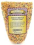 The Bulk-Priced Food Shoppe Peanut Brittle Crunch Coat Ice Cream Topping (1 lb. Resealable Zip Lock Stand Up Bag), Kosher