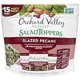 Orchard Valley Harvest Glazed Pecans Salad Toppers, 0.85 Ounce Bags (Pack of 15), with Cranberries and Pepitas, Non-GMO, No Artificial Ingredients, Healthy Snacks for Adults