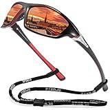 FAGUMA Sports Polarized Sunglasses For Men Cycling Driving Fishing UV400 Protection
