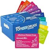 gisgfim Top 300 Drugs Flashcards Pharmacology Flash Cards Nursing School Essentials with Drug Names Test Questions Dosage Formulas IV Gauges for Nursing Pharmacology Med Students Pharmacy Techs