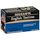 Bigelow, English Time Tea (Caffeinated), 20 Count