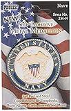Pioneer Military Metal Medallion, Navy