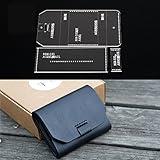 BAENRCY Card Holder Acrylic Template Leather Pattern Acrylic Leather Pattern Leather Templates for Card Bag