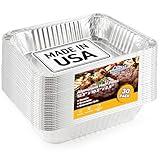 EHOMEA2Z Aluminum Pans (30 Pack) – MADE IN USA, Disposable Foil Trays for BBQ, Grilling, Roasting, Catering, and Restaurants,Crawfish Trays, 9x13