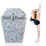 Stunt Trainer Flyer Cheer Stand for Cheerleader Balance & Flexibility Core Strength Training - Cheer Balance Trainer Stunting Stand Practice Board Cheerleading Equipment for Flyers, Grey