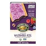 Nature's Path Organic Frosted Wildberry Açai Toaster Pastries, 11 oz (Pack of 1), Non-GMO, Fair Trade