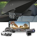 Fitcamx Used 4K Dual Dash Cam for 2022-2025 Hyundai Santa Cruz & Tucson (Part NO#N9000) has Auto-Dimming, OEM Look, WiFi & APP, Front 1440P+Rear 1080P Video, Loop Recording, G-Sensor, NO SD Card