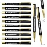 Theater Gifts 10PC Theatre Life Ballpoint Pens Broadway Musical Theater Gift for Directors, Actors, Music Teachers, Students, Musicians