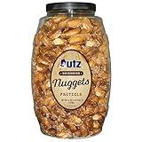 Utz Sourdough Nuggets Pretzels – 52 oz. Barrel – Bite-Size Pretzels with Classic Sourdough Flavor, Perfectly Salted with Zero Cholesterol per Serving
