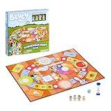 Bluey Scavenger Hunt Board Game, Cooperative Play with 4 Exclusive Mini-Figures, Learning Toys for 5+ Year Old, Fun Toy Token Collecting Game