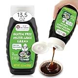 300 Oysters in Every Bottle - Gluten Free Oyster Sauce, 70% Oyster Content, NON-GMO, No MSG, Low Sodium, Slow Simmered, Ideal for Cooking and BBQ, PET Bottle 13.5 Fl Oz (Pack of 1) - Sauce Grandmaster