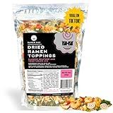 The Ramen Bae - Classic Seafood and Vegetables MIx, Dried Ramen Toppings - 14oz (14 oz., Classic Seafood and Veggie Mix)
